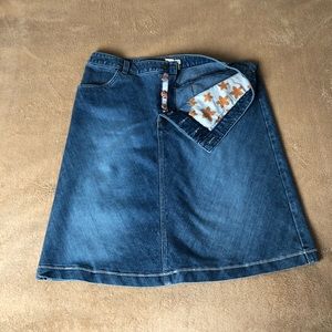 Royal Robbins Denim Skirt